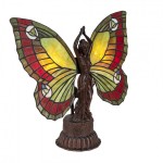 Lampa Tiffany Butterfly 41x20x41 cm, Clayre &Eef